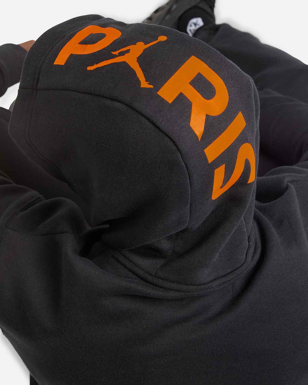 Sweat à capuche PSG Fleece  - Noir/Gris/Orange