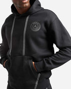 Sweat à capuche PSG Fleece  - Noir/Gris/Orange