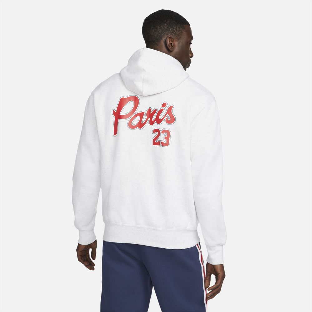 Sweat Capuche PSG X Jordan - Blanc/Rouge/Noir