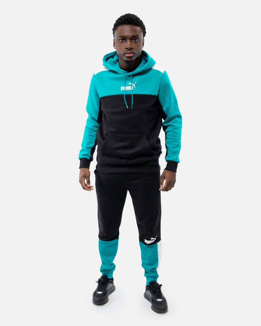 Sweat à capuche Puma - Vert/Noir