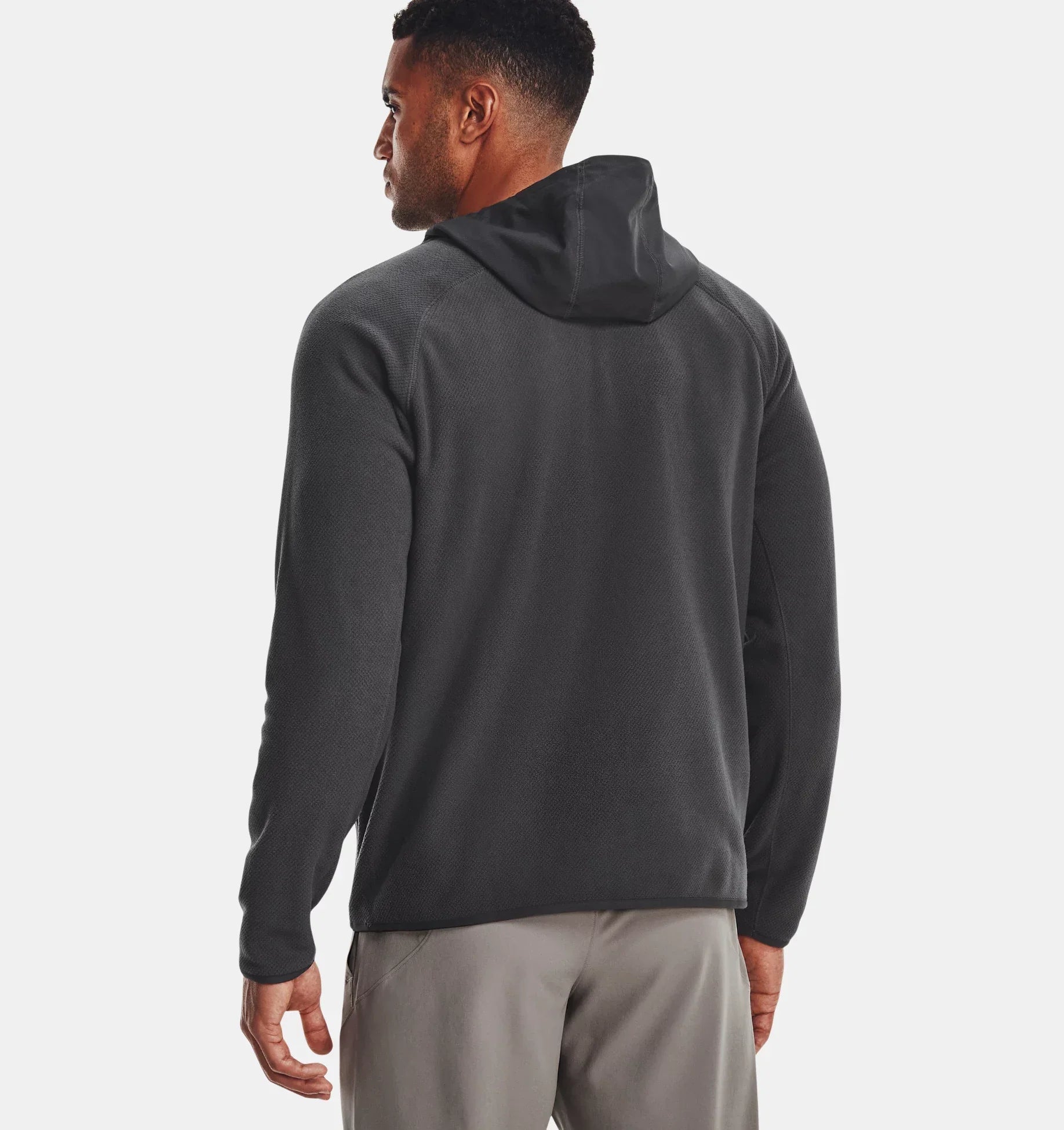 Sweat à capuche Under Armour Running Terrain - Gris