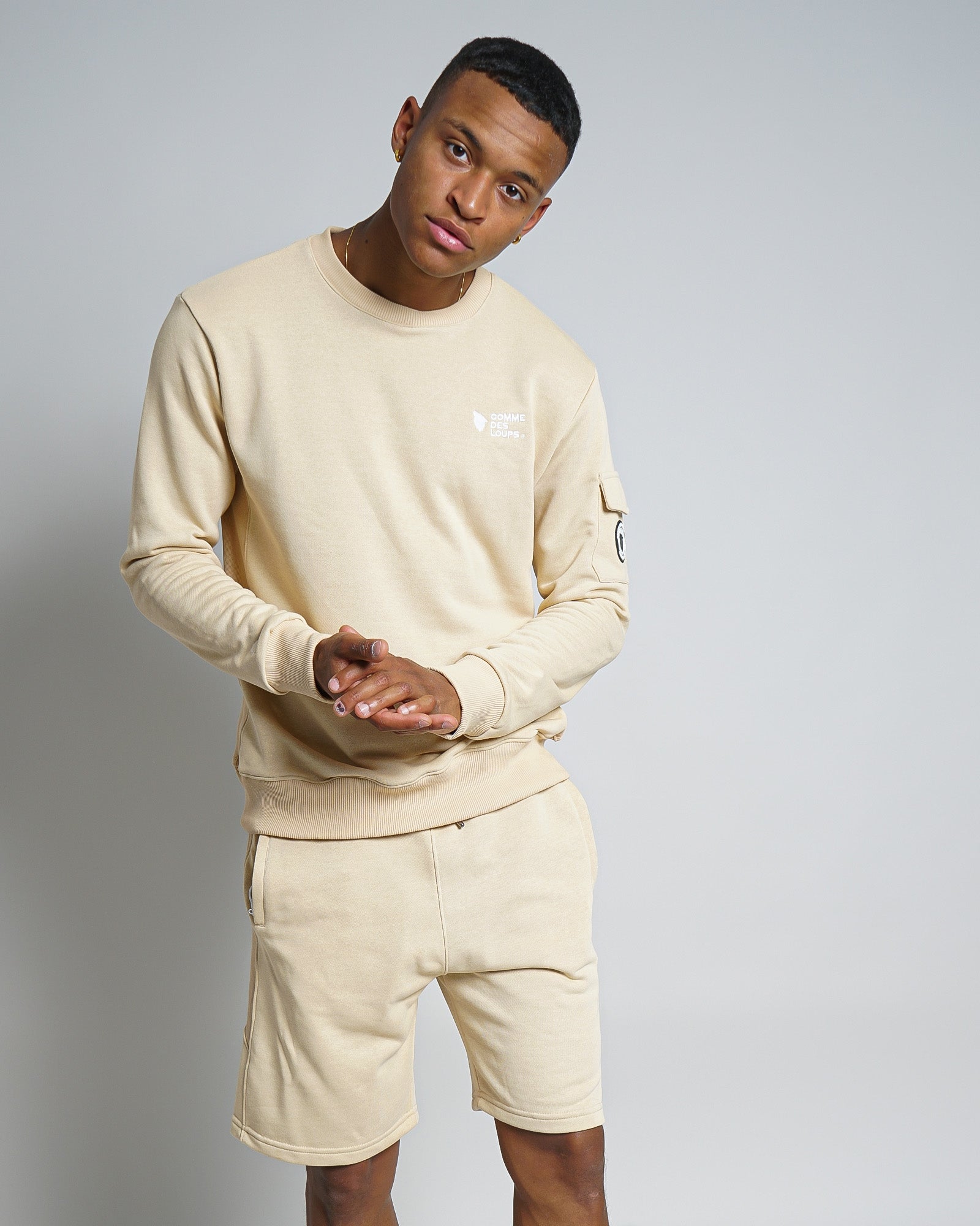 Sweat Comme des Loups Brooklyn - Beige