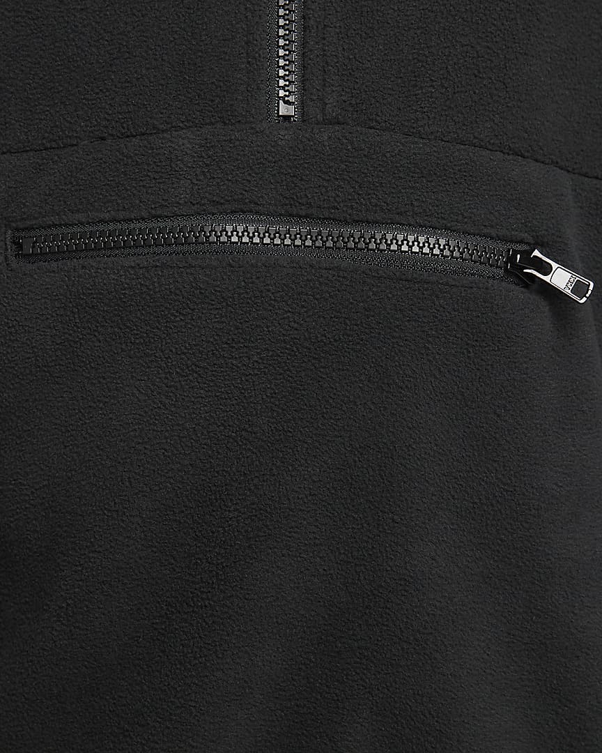 Sweat à demi-zip Nike Club Fleece+ - Noir