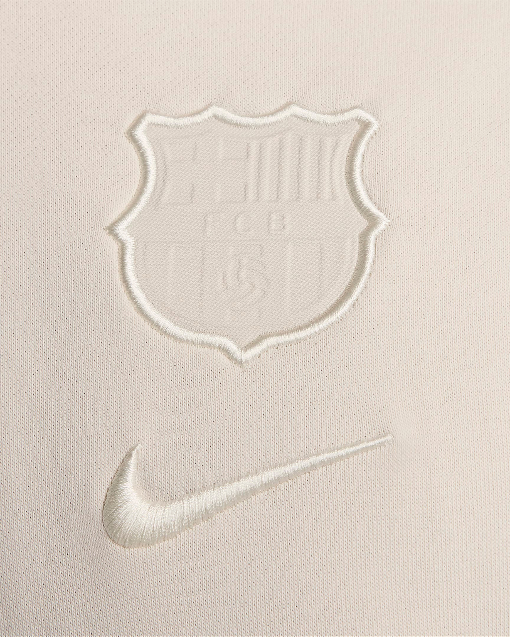 Sweat FC Barcelone 2024/2025 - Beige