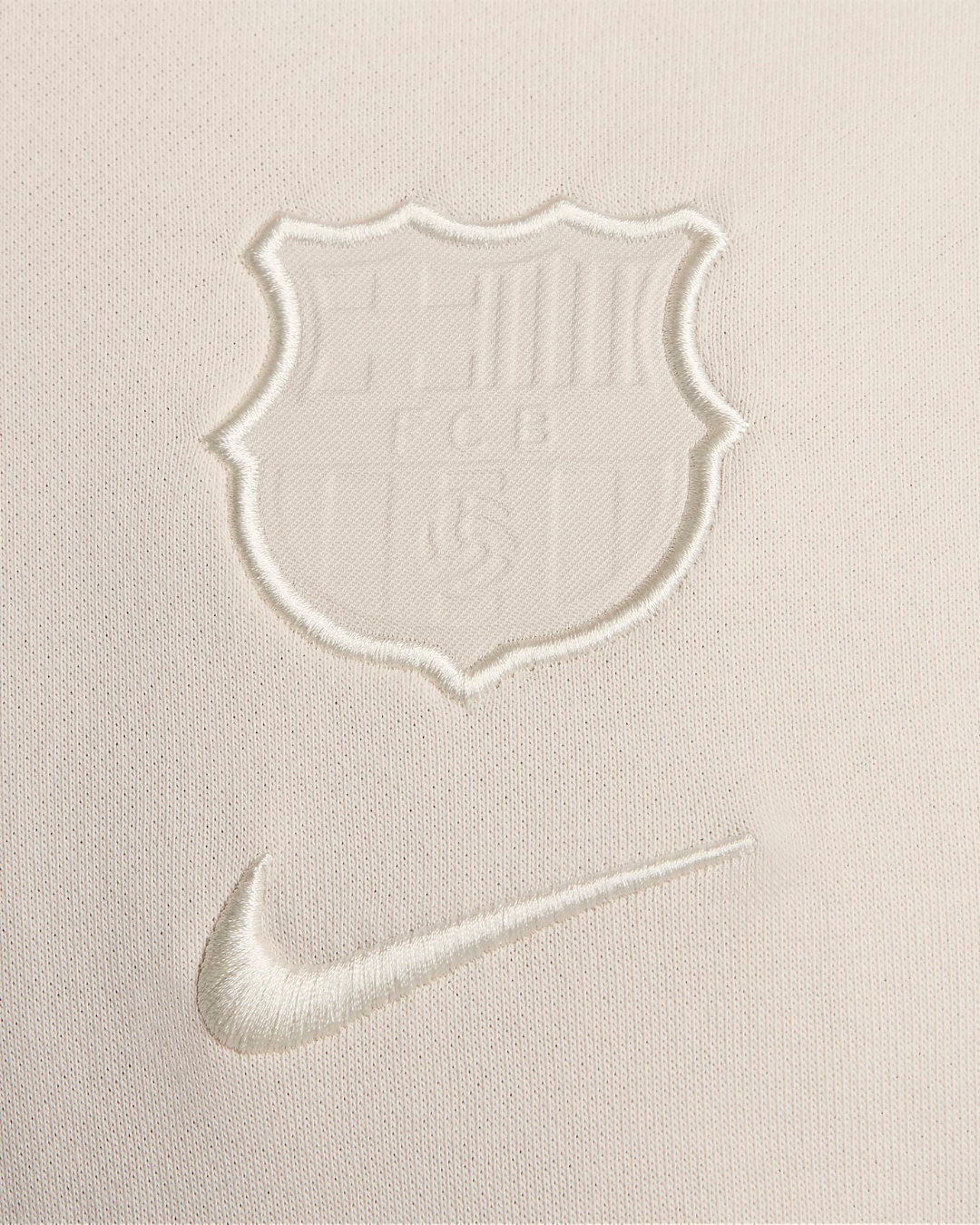 Sweat FC Barcelone 2024/2025 - Beige