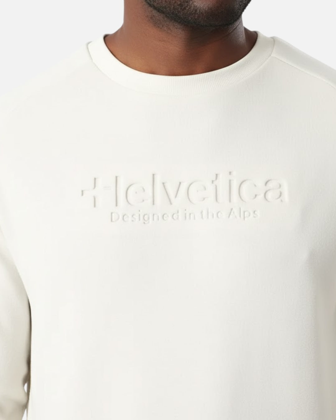 Sweat Helvetica Polar - Beige