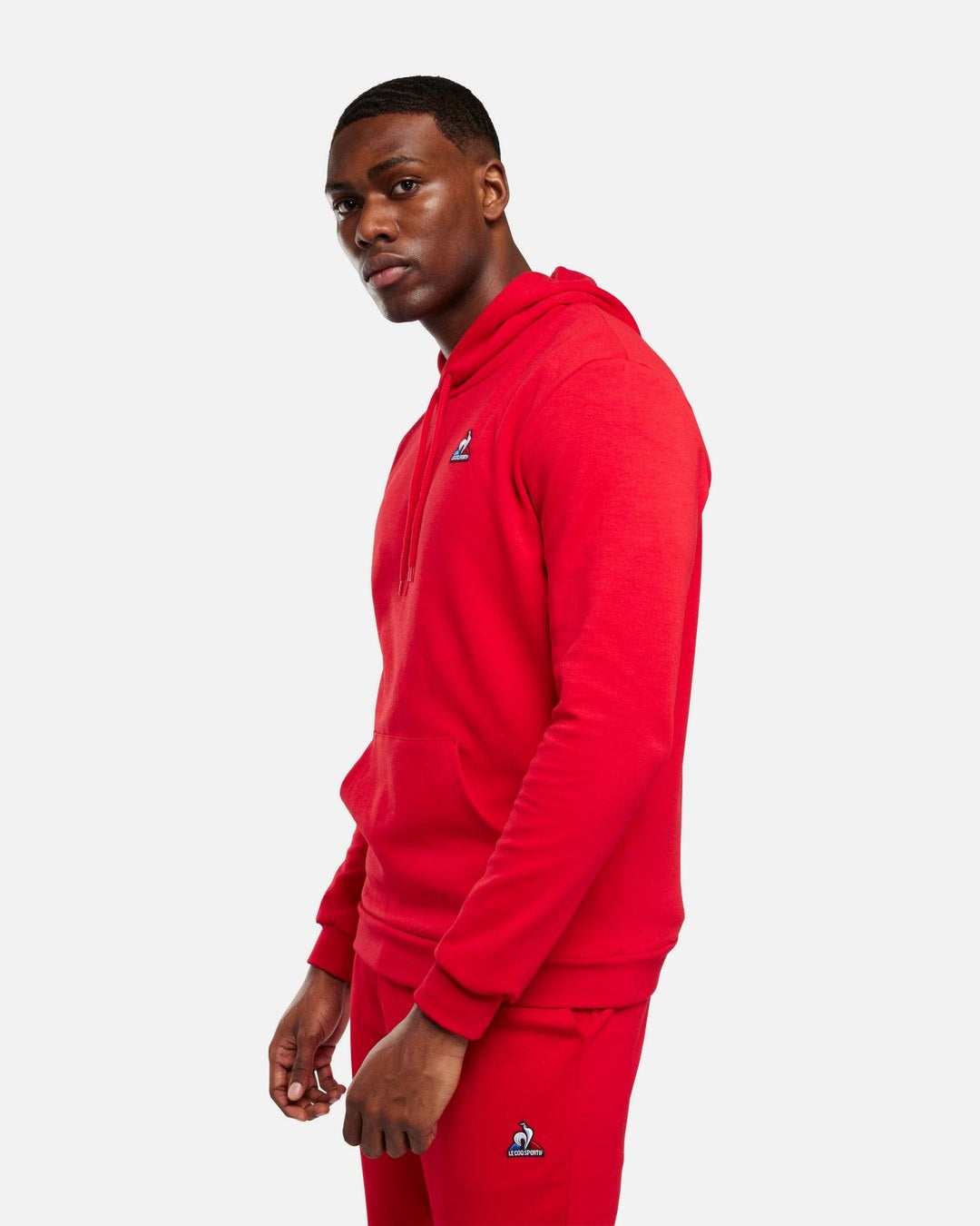Sweat à capuche Le Coq Sportif Essentiels - Rouge