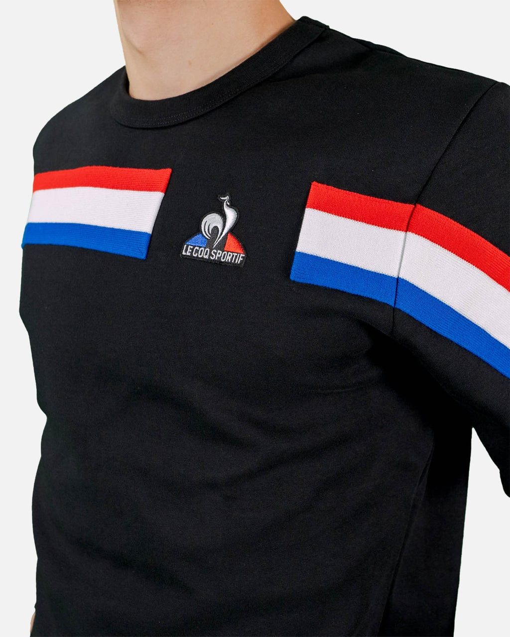 Sweat Le Coq Sportif Tricolore - Noir