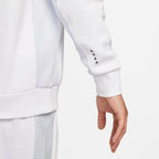 Sweat Nike Air brossé -  Blanc/Doré