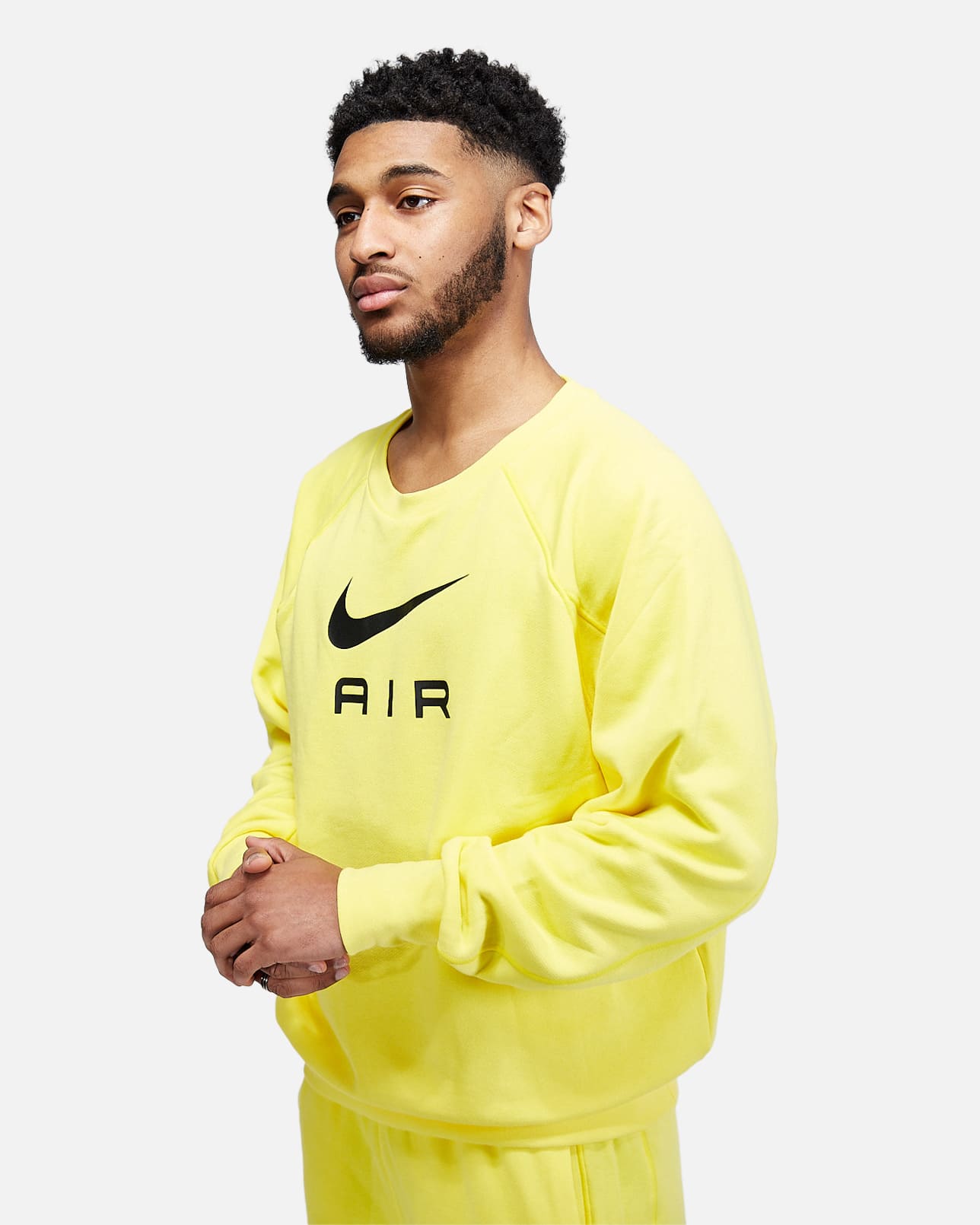 Sweat Nike Air - Jaune/Noir