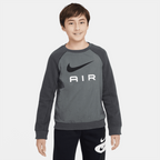 Sweat Nike Air Junior - Gris/Noir/Blanc