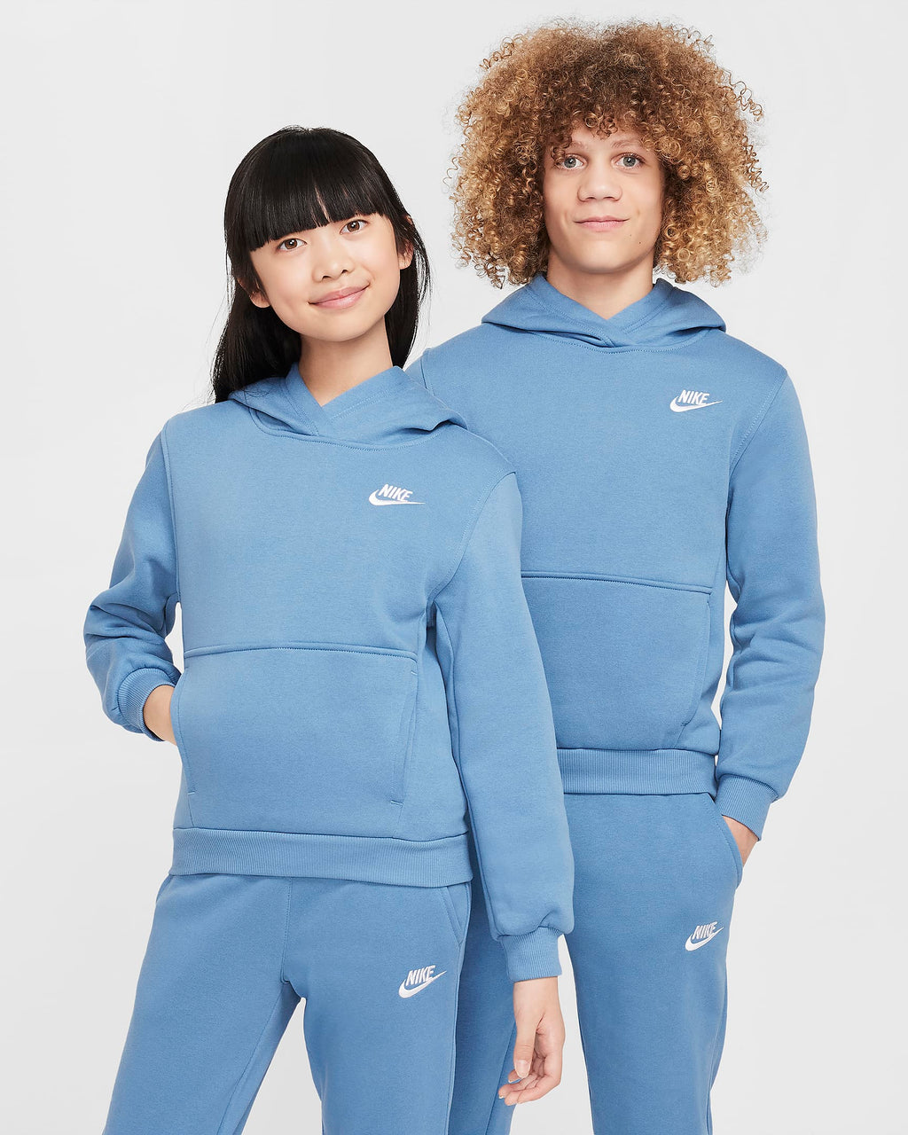 Sweat Nike Fleece Junior - Bleu