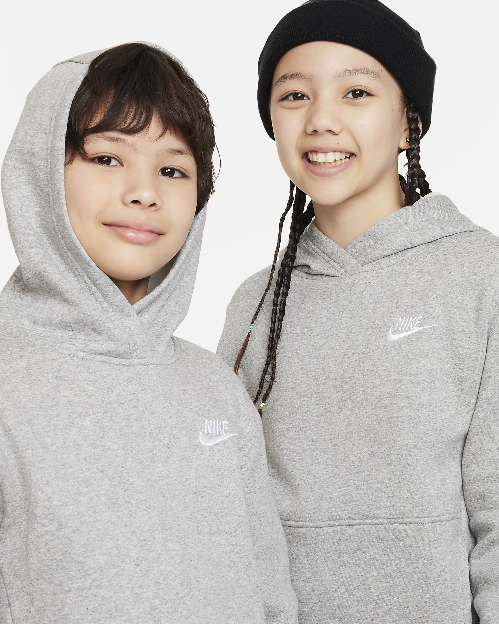 Sweat Nike Fleece Junior - Gris