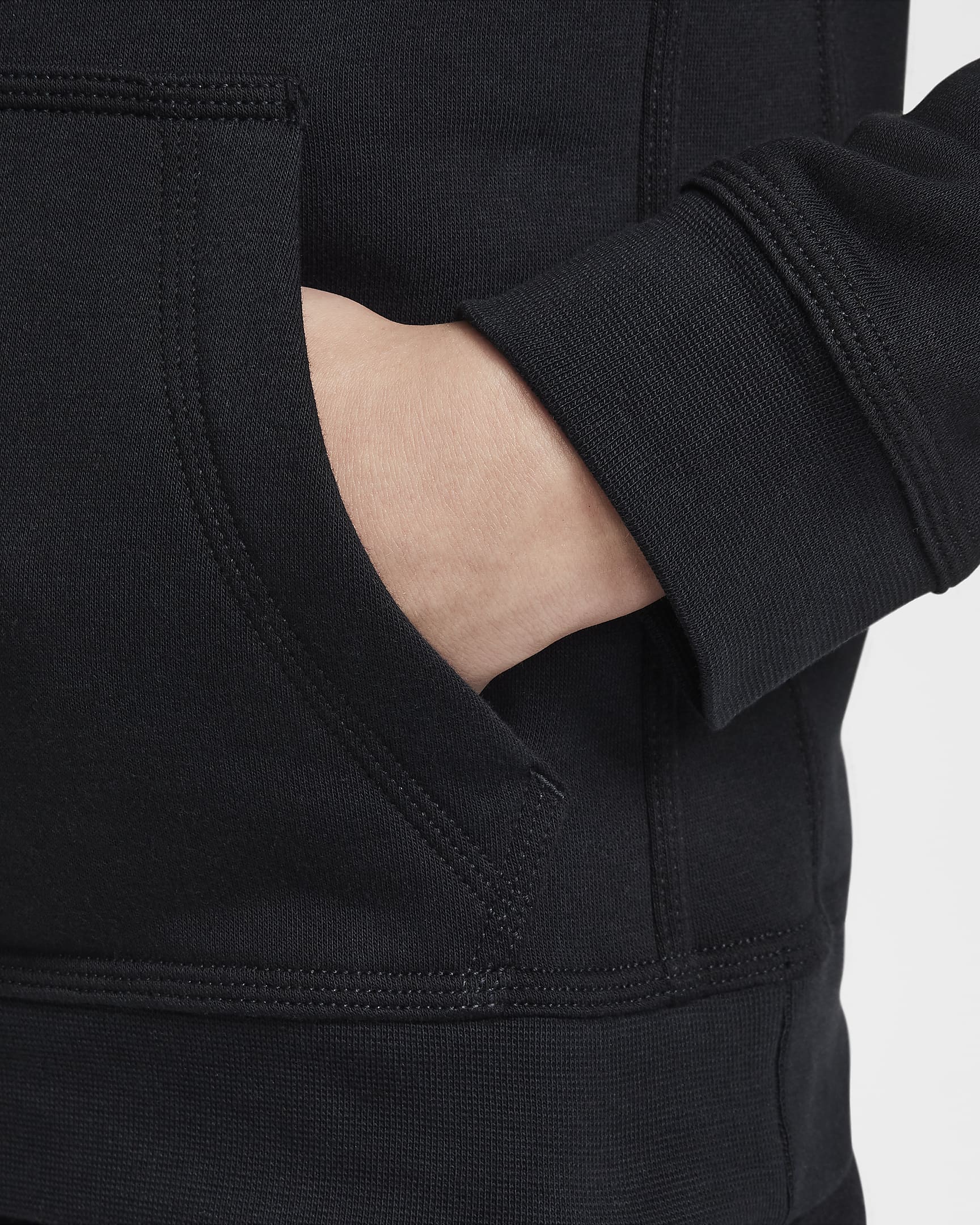 Sweat Nike Fleece Junior - Noir