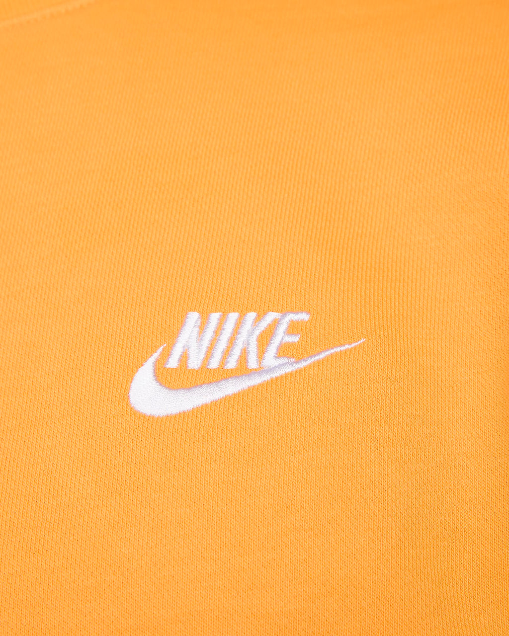 Sweat Nike Sportswear Club - Orange/Blanc