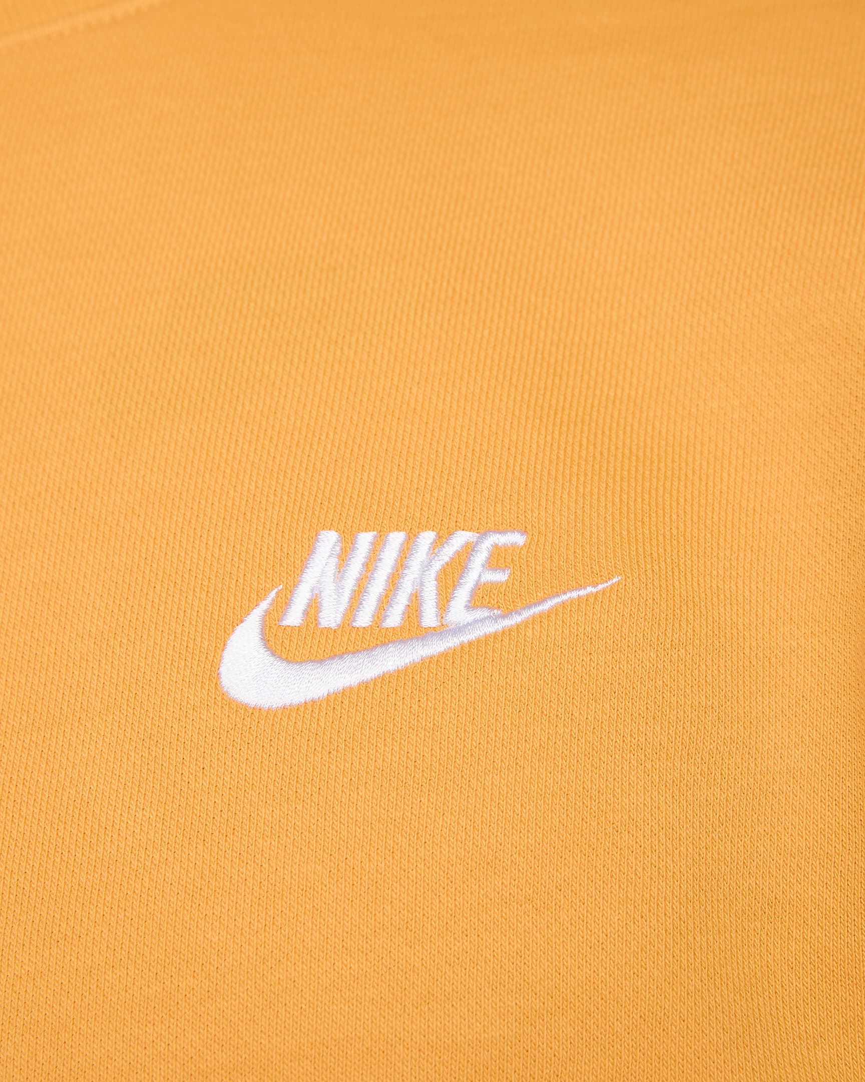 Sweat Nike Sportswear Club - Orange/Blanc