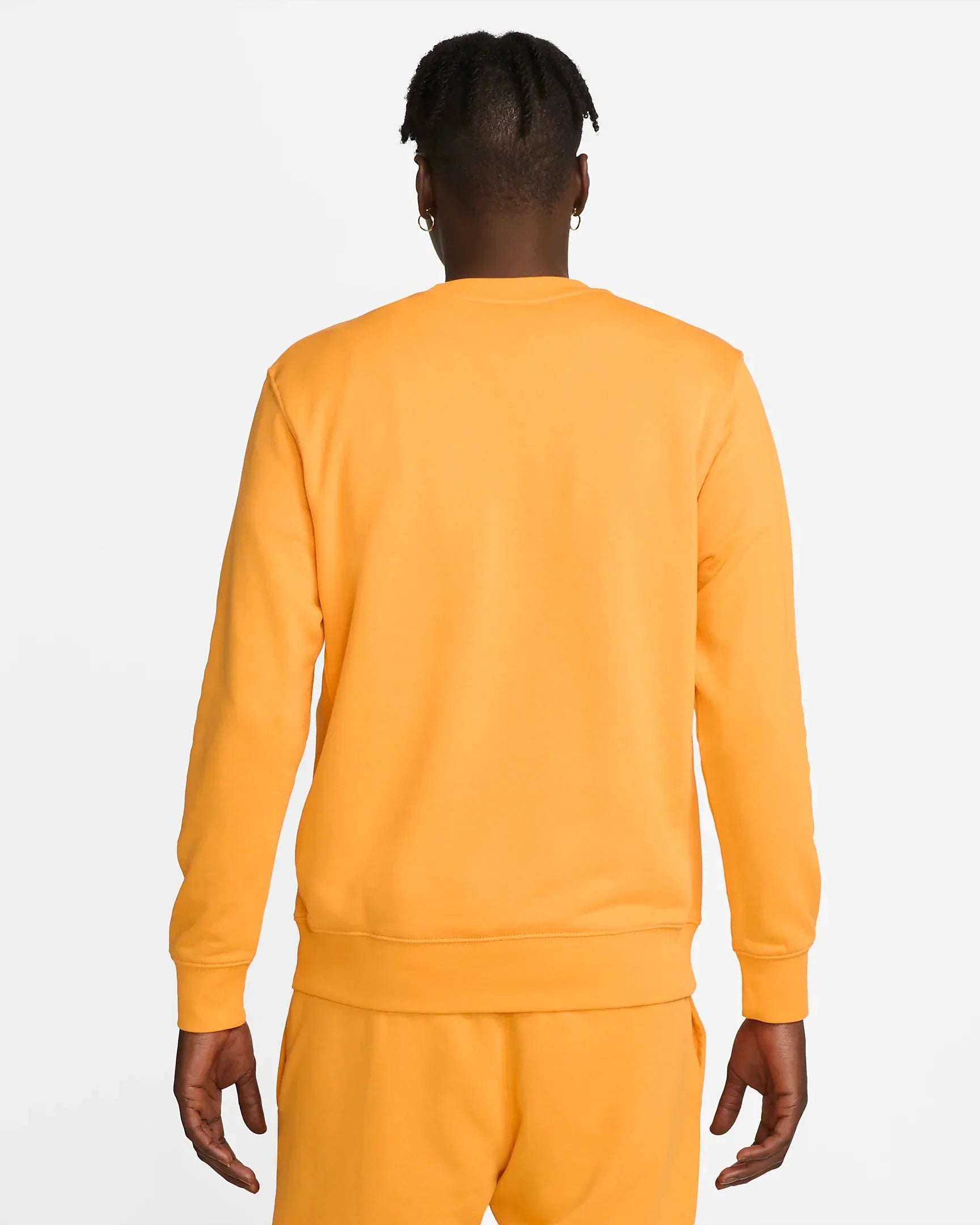 Sweat Nike Sportswear Club - Orange/Blanc