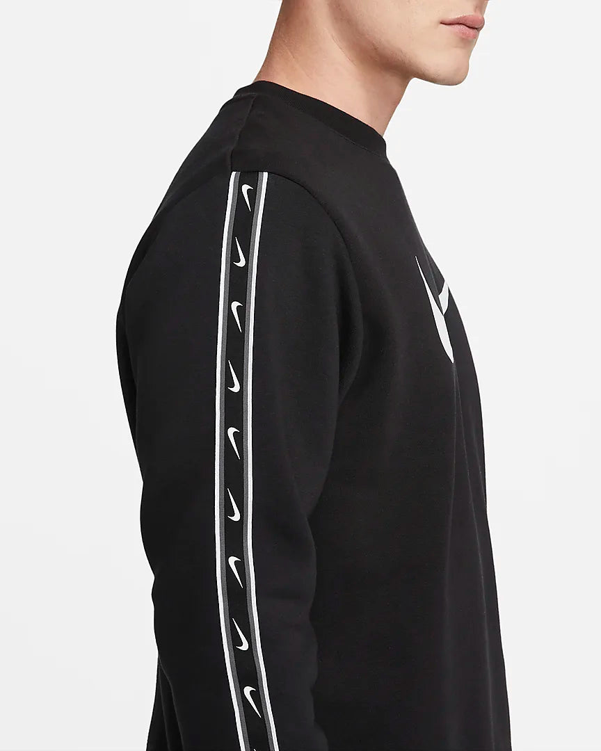 Sweat Nike Sportswear Fleece - Noir/Gris/Blanc