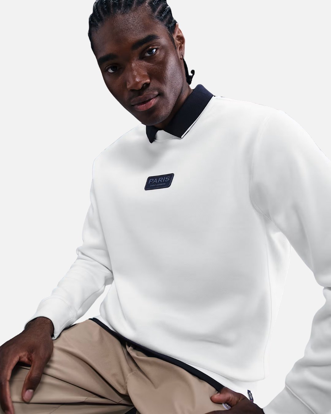 Sweat PSG Club 2025/2026 - Blanc