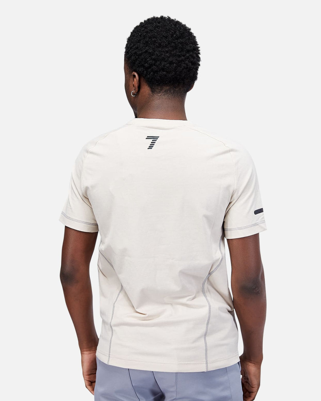 T-shirt Emporio Armani EA7 Tee Ventus 7 - Beige