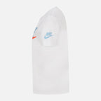 T-Shirt Nike Enfant - Blanc/Bleu/Orange