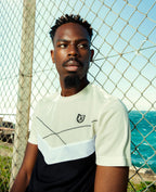 T-shirt FK Game - Beige/Noir/Blanc