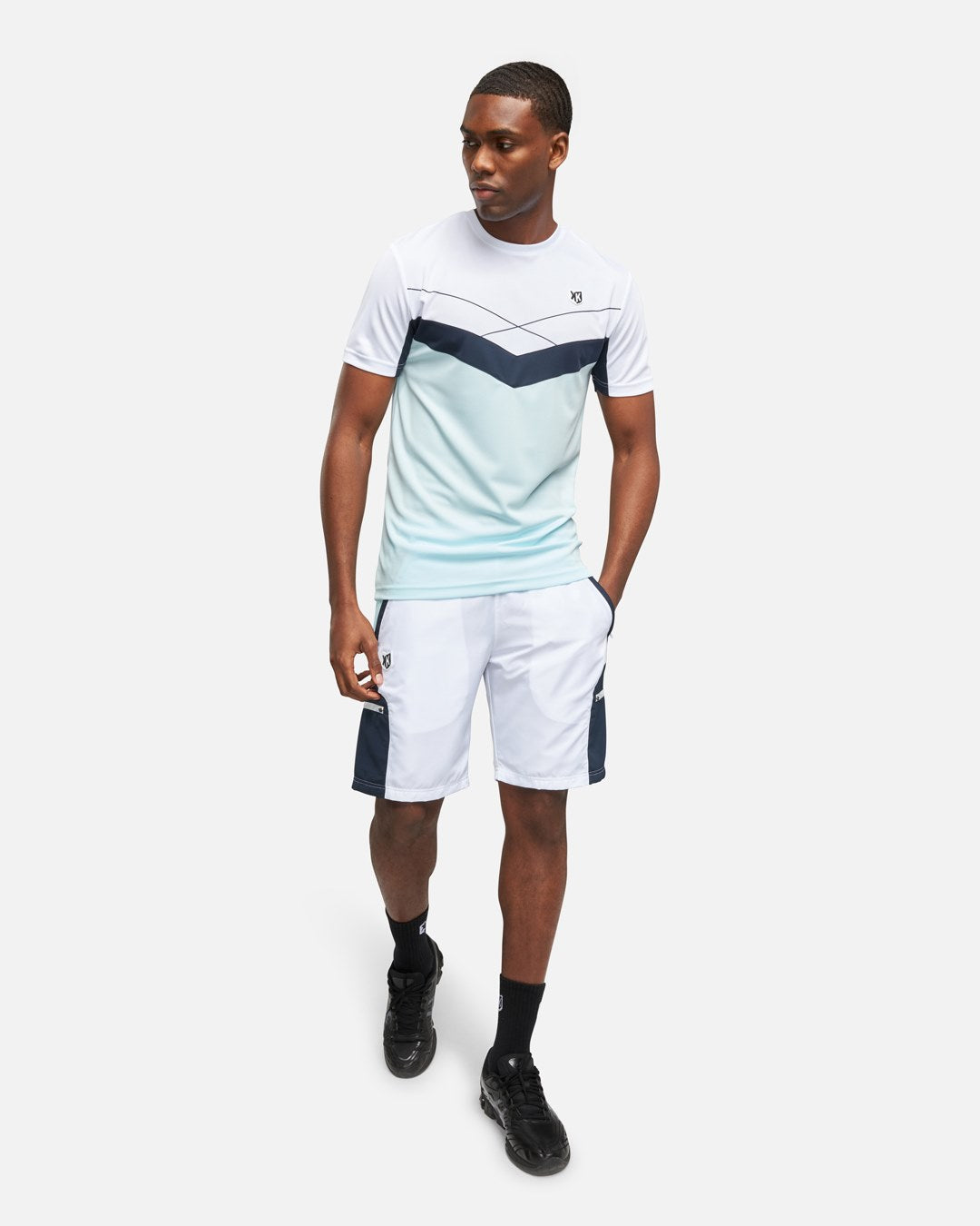 T-shirt FK Game - Blanc/Bleu