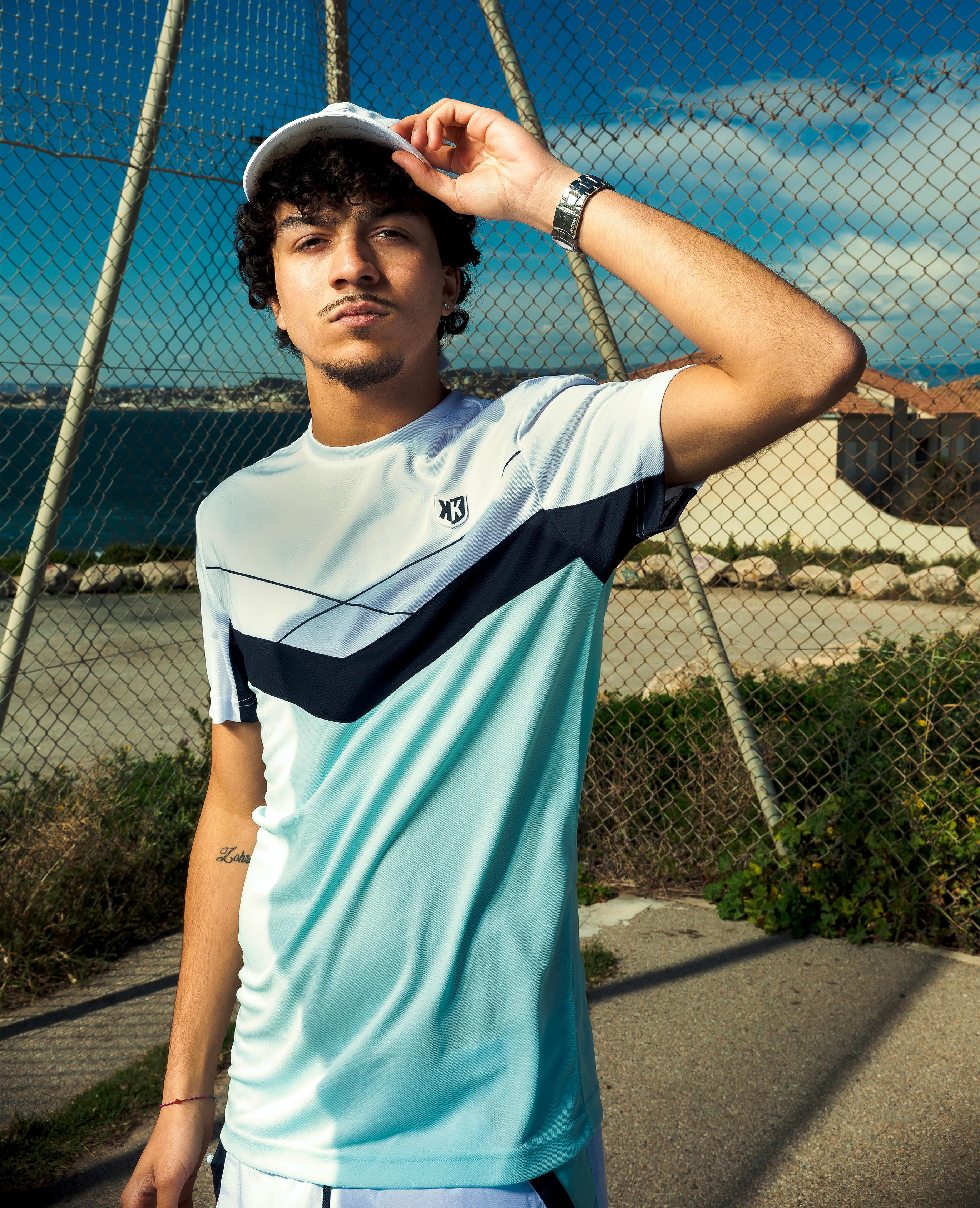 T-shirt FK Game - Blanc/Bleu