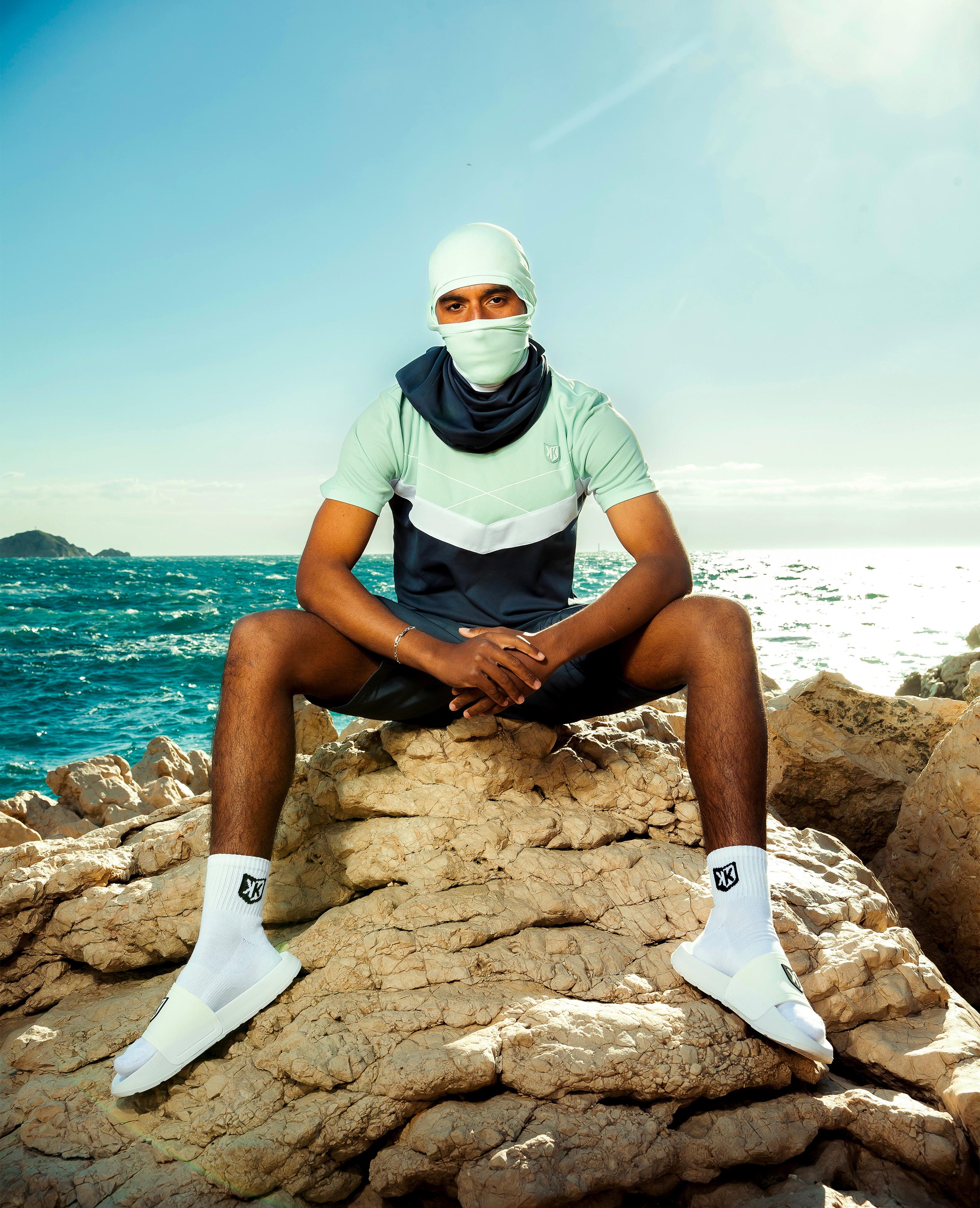 T-shirt FK Game - Bleu/Vert/Blanc