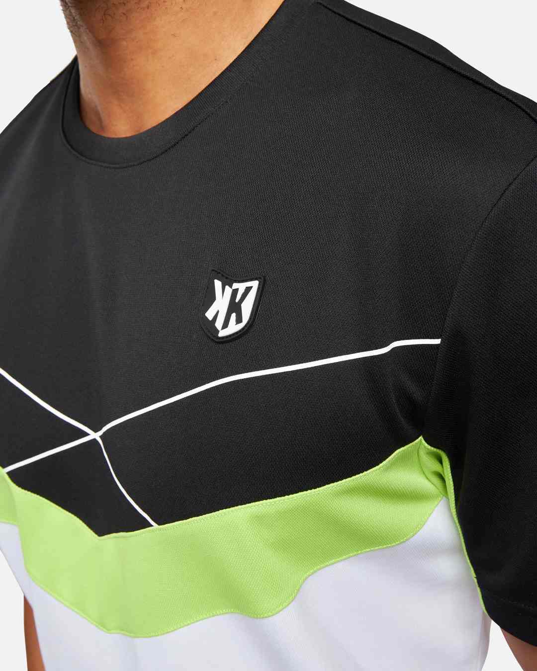 T-shirt FK Game - Noir/Blanc/Vert
