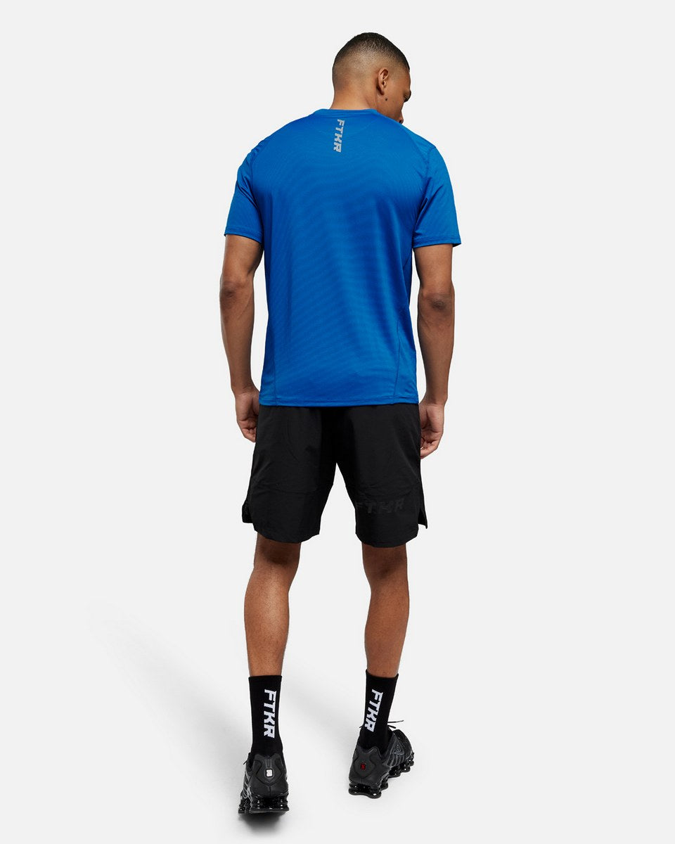 T-shirt FK Performance Record - Bleu