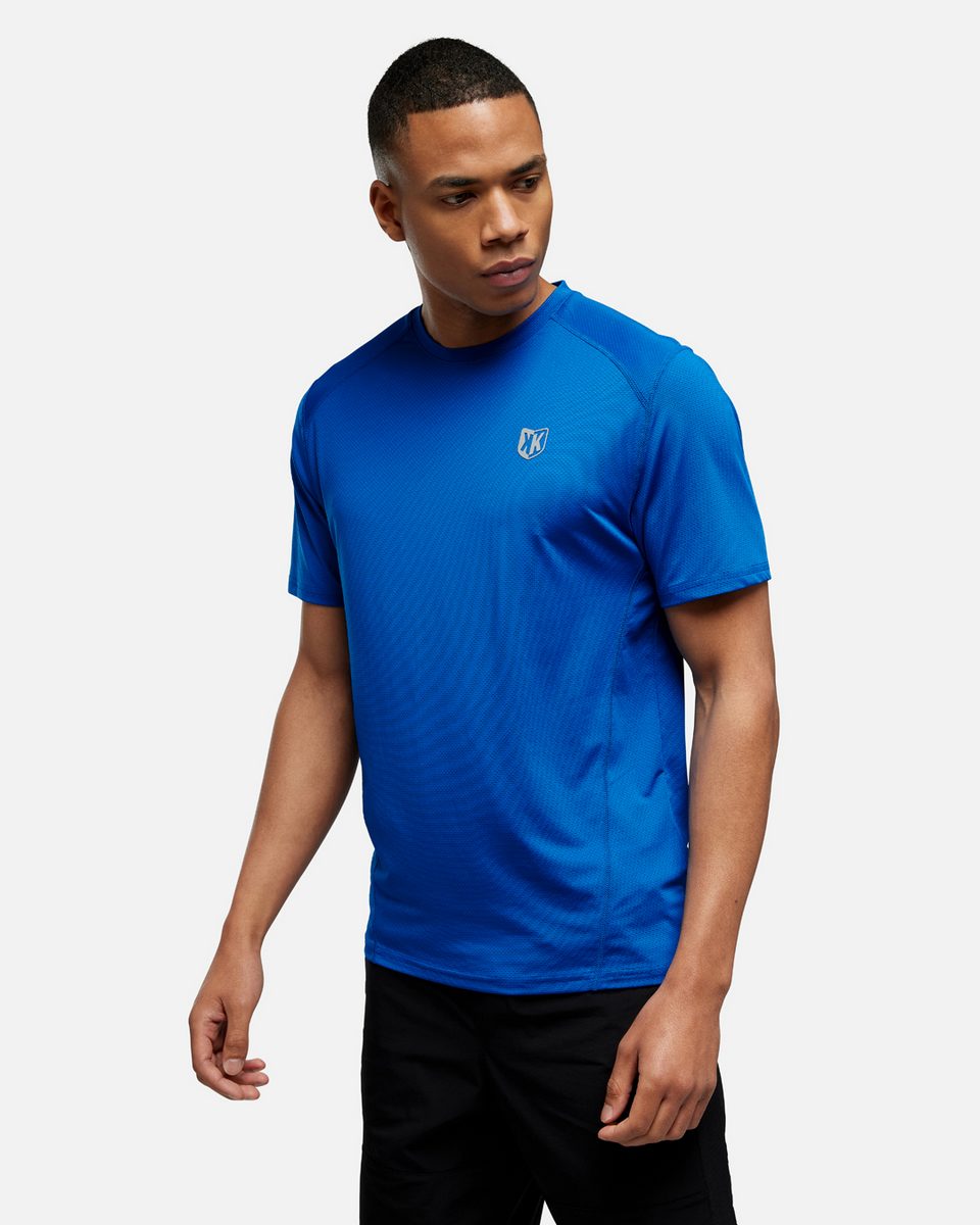 T-shirt FK Performance Record - Bleu