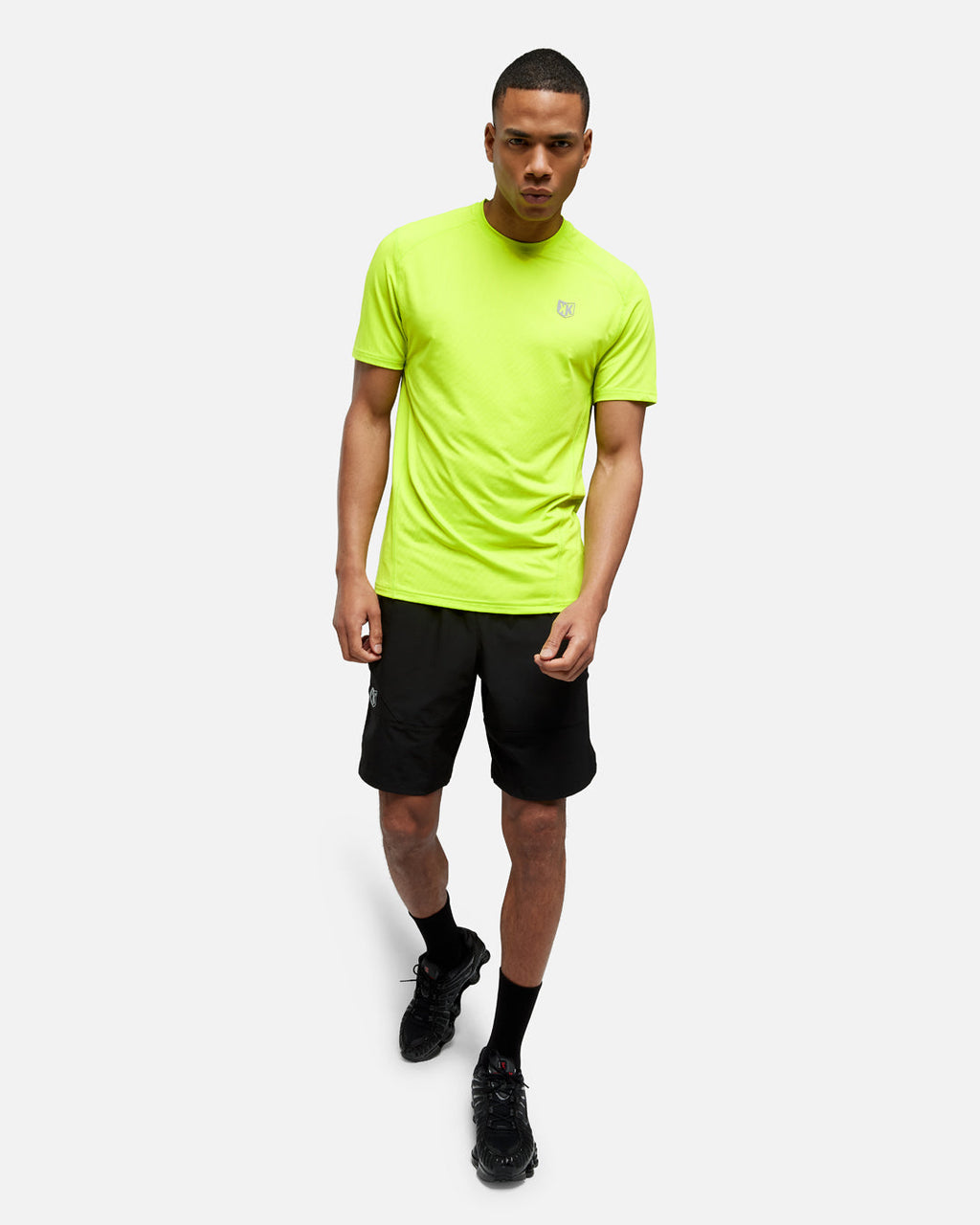 T-shirt FK Performance  Record - Jaune Fluo