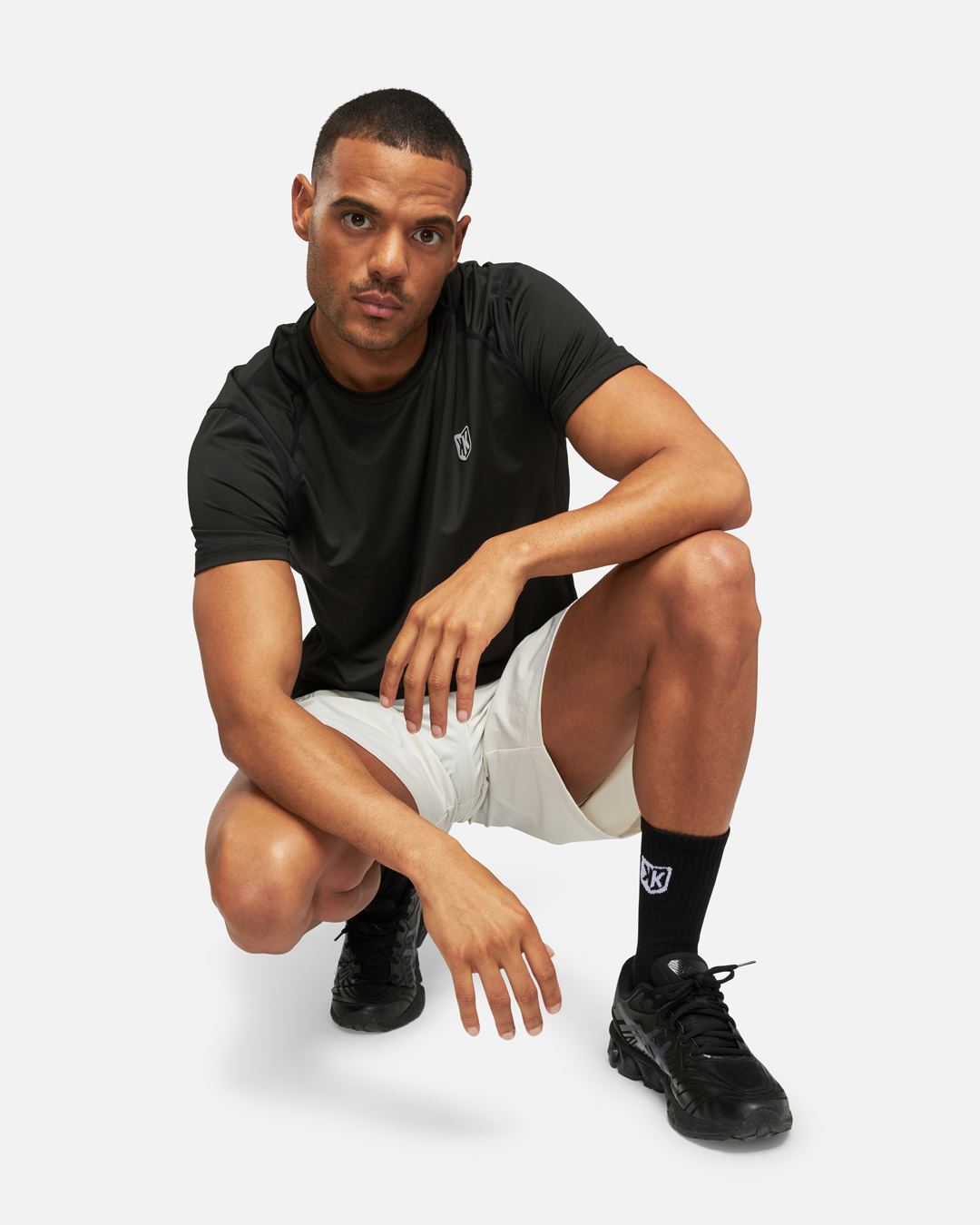 T-shirt FK Performance Record- Noir