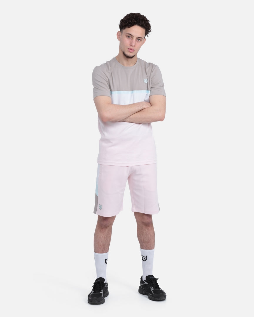 T-shirt FK Sicarios Pastel - Beige/Blanc/Rose