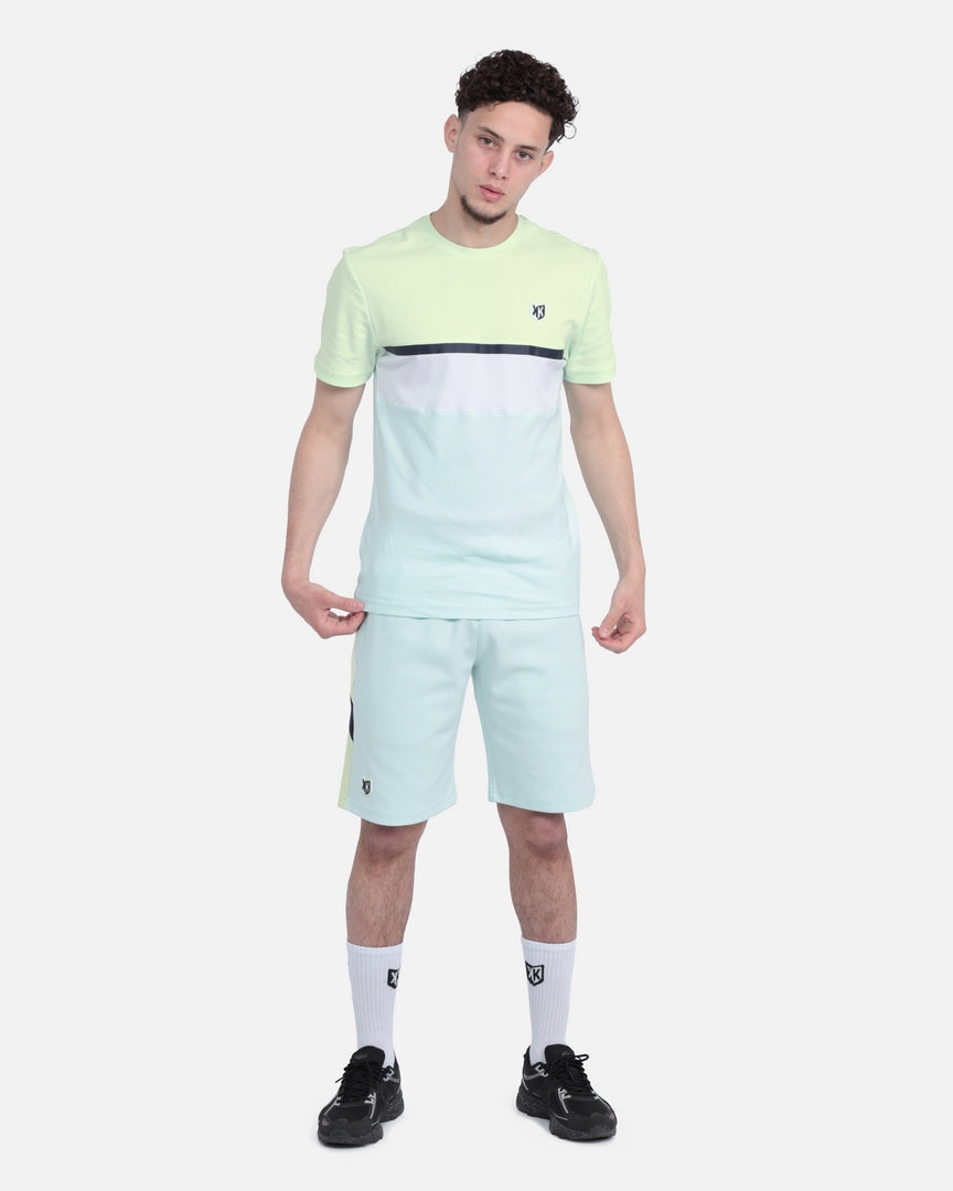 T-shirt FK Sicarios Pastel - Vert/Blanc/Bleu