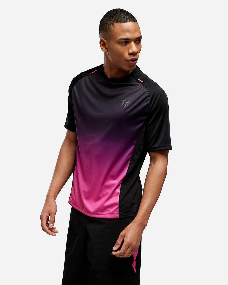 T-shirt FK Storm -  Noir/Rose