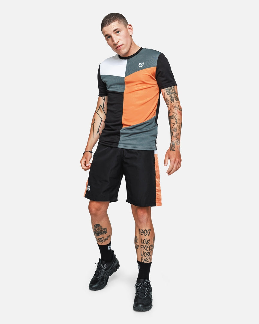 T-shirt FK Ultra - Noir/Orange/Blanc