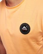 T-shirt Helvetica Ajaccio - Orange