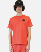 T-shirt Helvetica Ajaccio - Rouge