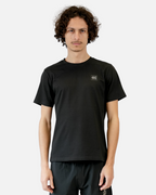 T-shirt Helvetica Quintana - Noir