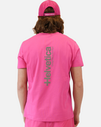 T-shirt Helvetica Quintana - Rose