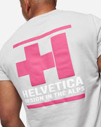 T-shirt Helvetica Williams - Gris