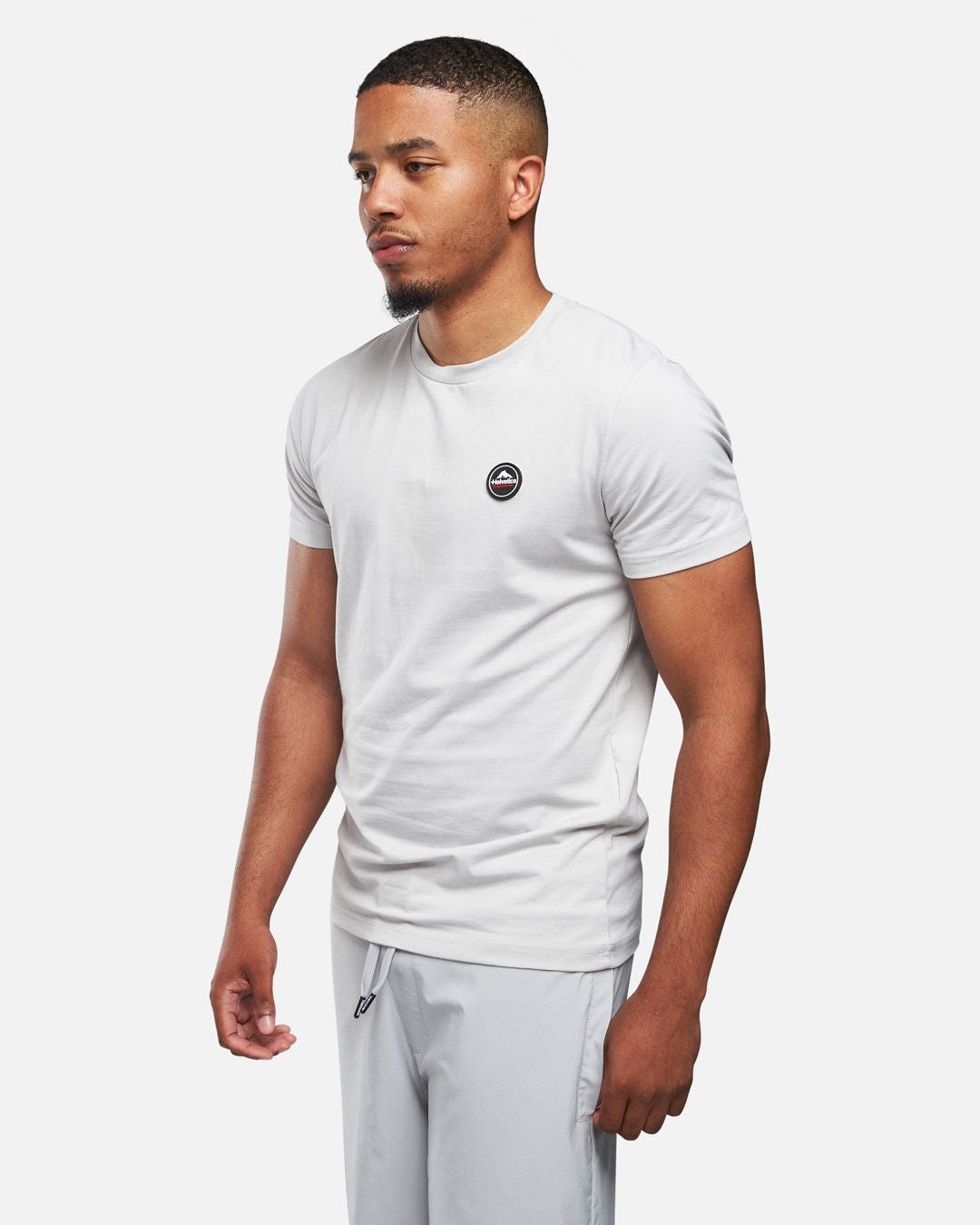 T-shirt Helvetica Williams - Gris