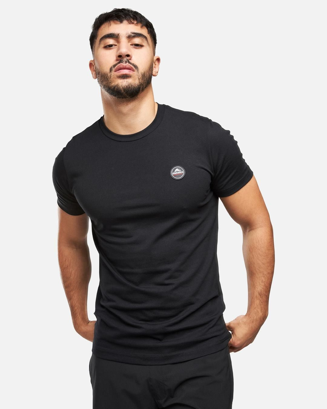 T-shirt Helvetica Williams - Noir