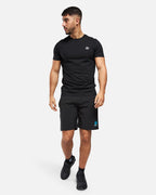 T-shirt Helvetica Williams - Noir