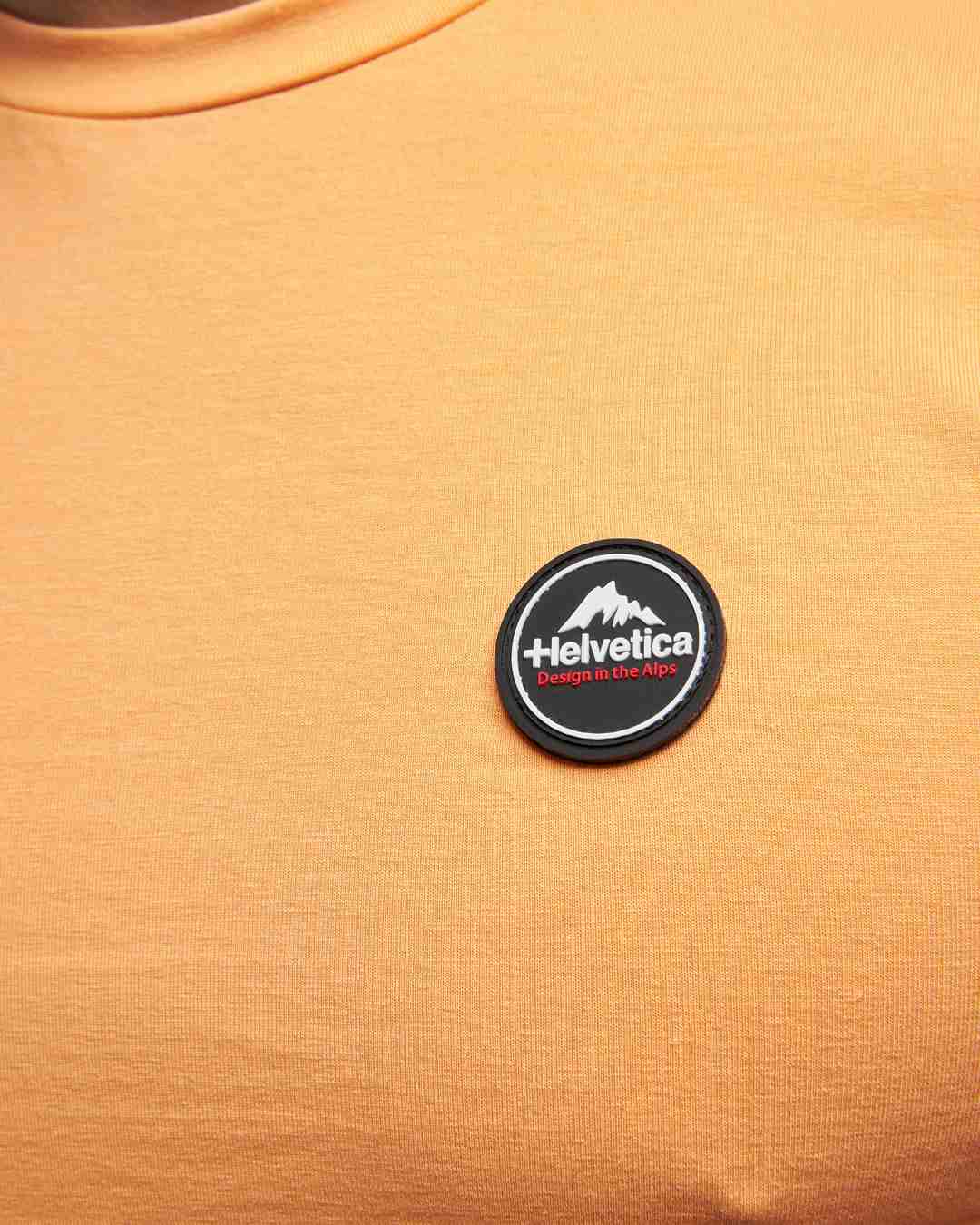 T-shirt Helvetica Williams - Orange