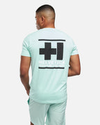 T-shirt Helvetica Williams - Vert