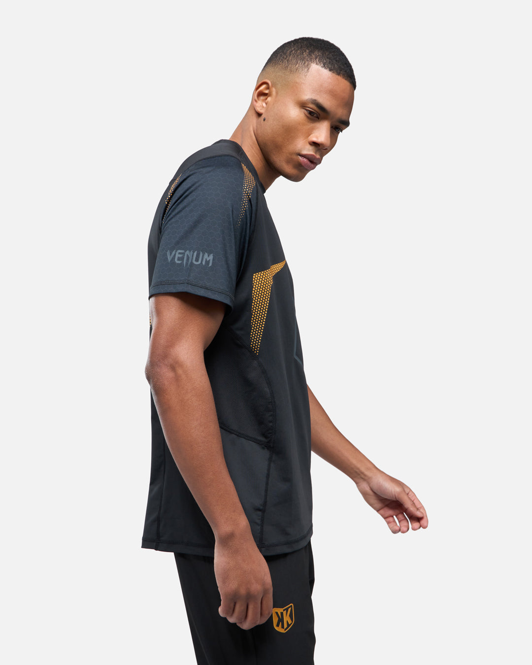 T-shirt FK x Venum Hexagone MMA - Noir/Doré