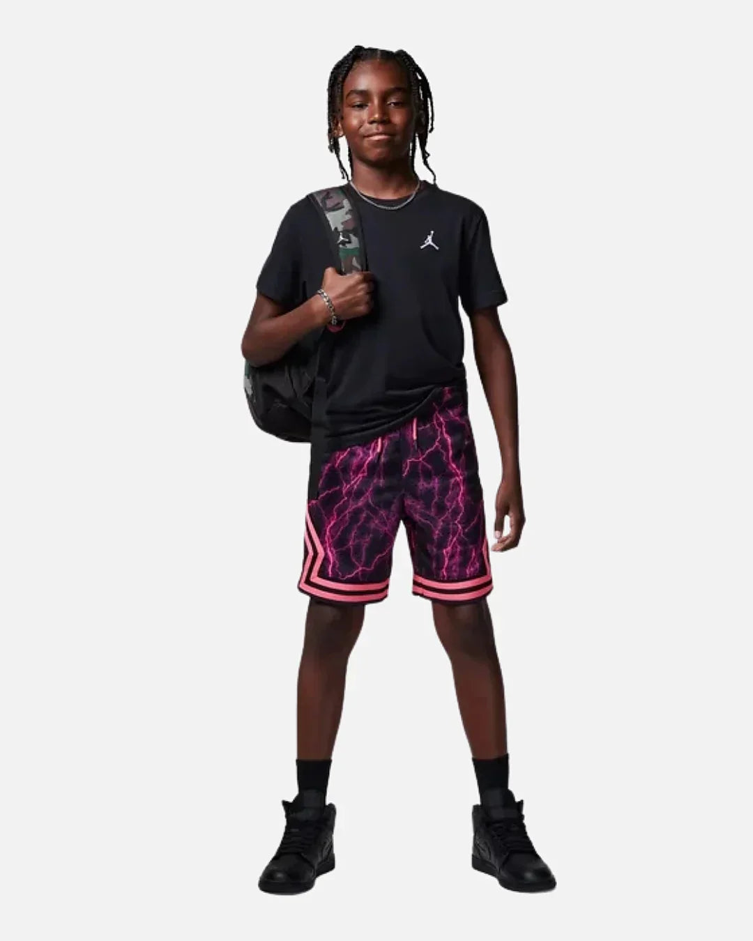 T-Shirt Jumpman Air Jordan Junior - Noir